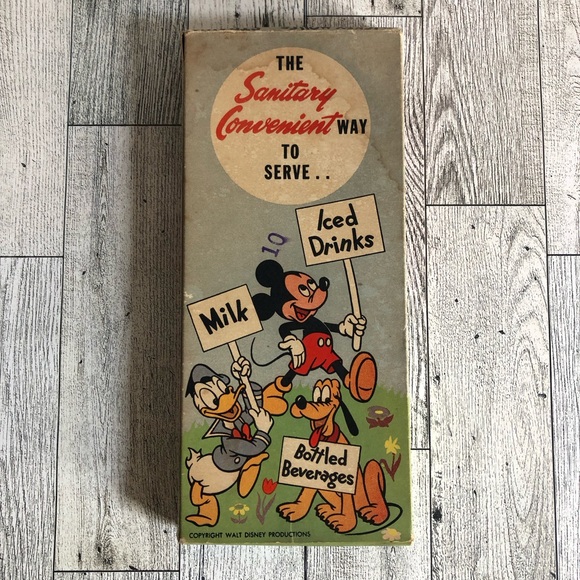 Walt Disney - 1950’s Vintage Mickey Mouse Drink Sunshine Straws (Only 53 Straws) - Picture 3 of 10